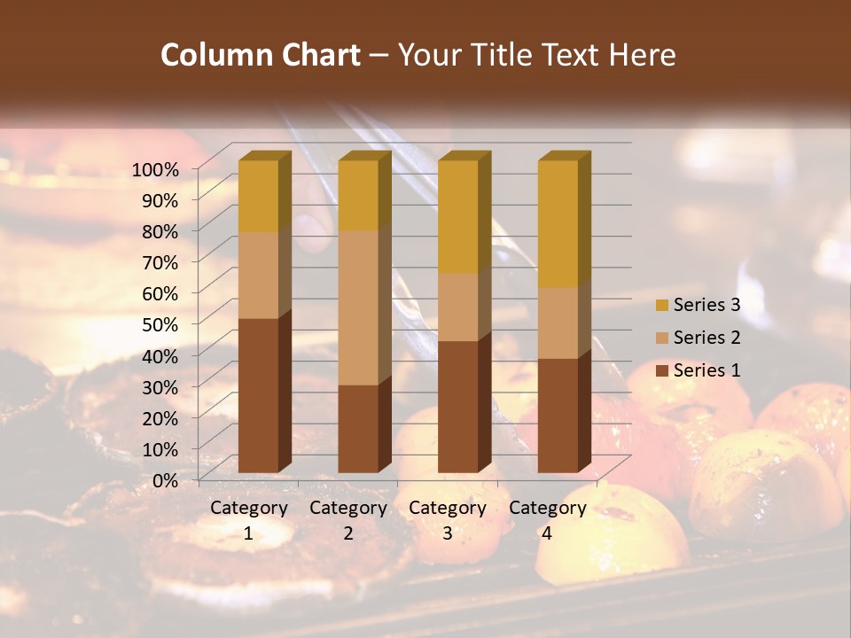 A Person Cutting A Piece Of Food With A Pair Of Scissors PowerPoint Template