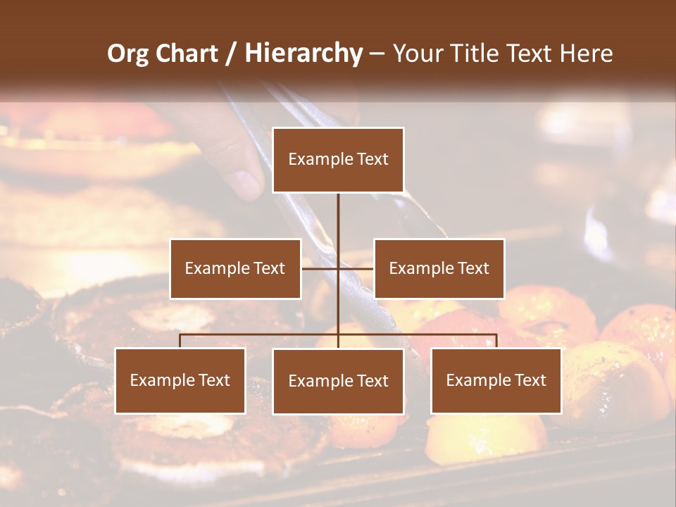 A Person Cutting A Piece Of Food With A Pair Of Scissors PowerPoint Template