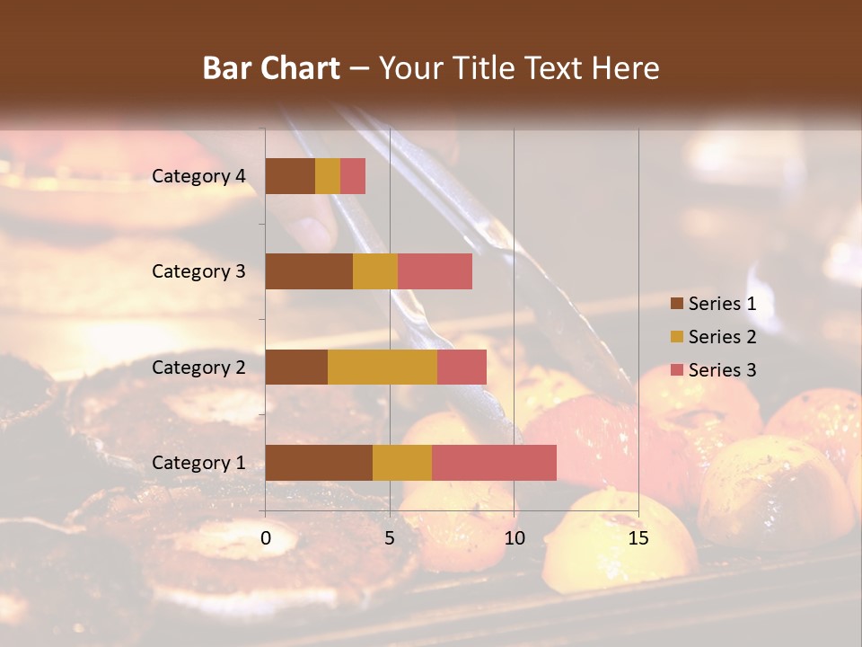 A Person Cutting A Piece Of Food With A Pair Of Scissors PowerPoint Template