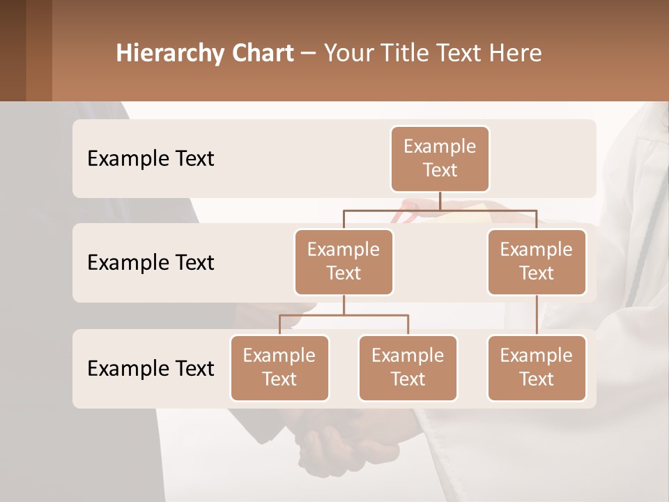 A Man And A Woman Exchanging A Diploma PowerPoint Template