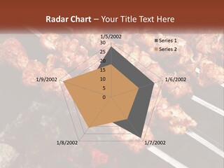 A Bunch Of Meat On A Grill With Tongs PowerPoint Template