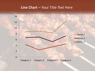 A Bunch Of Meat On A Grill With Tongs PowerPoint Template