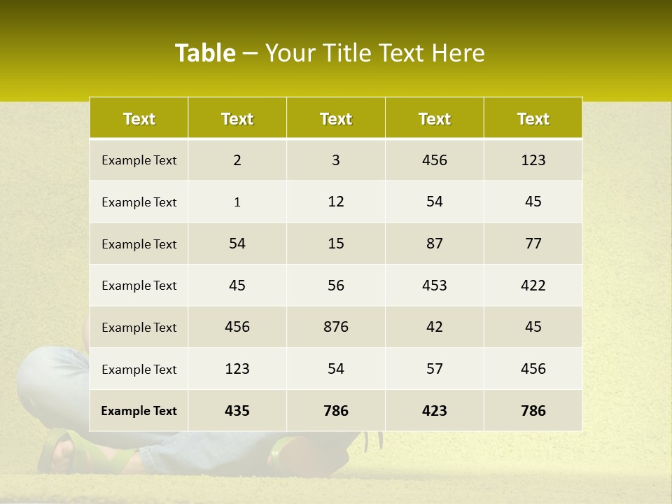 A Woman Sitting On The Floor Holding A Basket Of Fruit PowerPoint Template