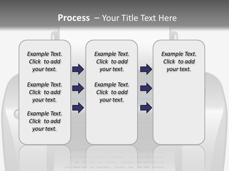 A Black And White Printer On A Gray Background PowerPoint Template
