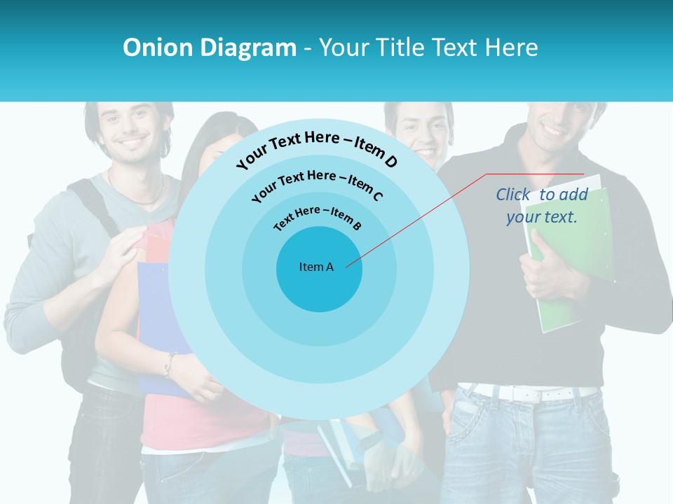 A Group Of People Standing Next To Each Other PowerPoint Template