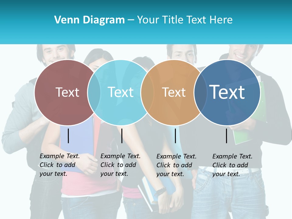 A Group Of People Standing Next To Each Other PowerPoint Template