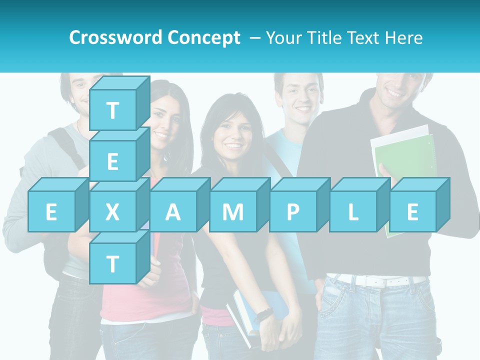 A Group Of People Standing Next To Each Other PowerPoint Template