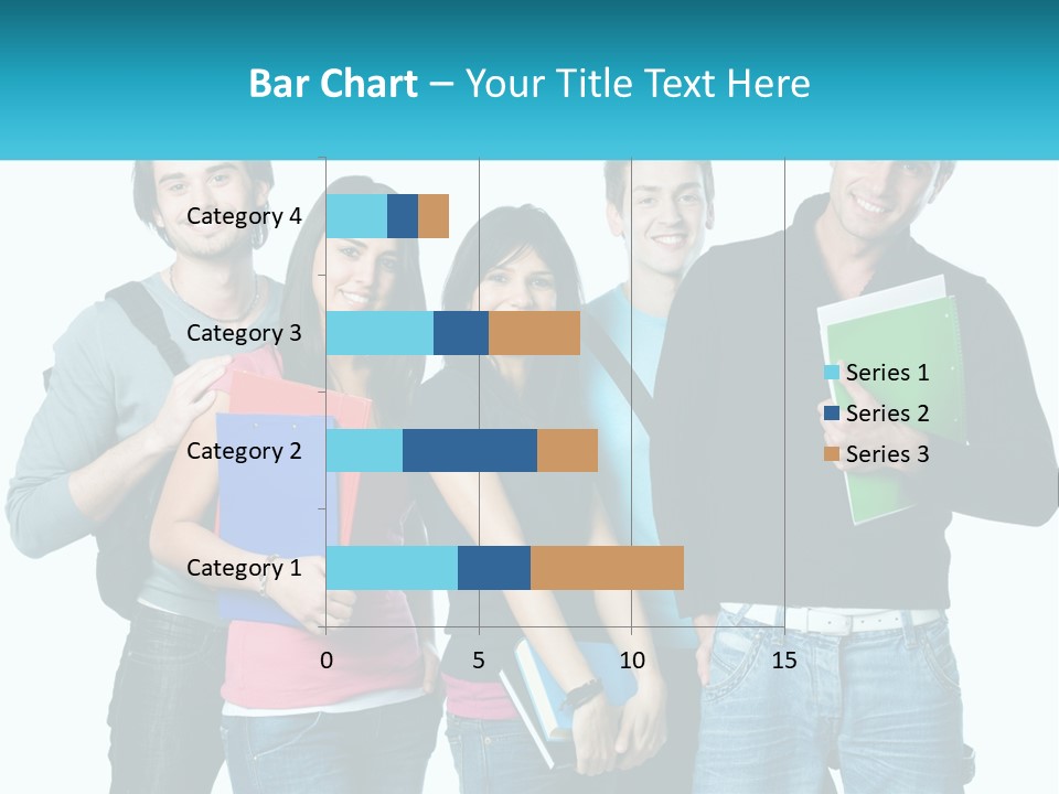 A Group Of People Standing Next To Each Other PowerPoint Template