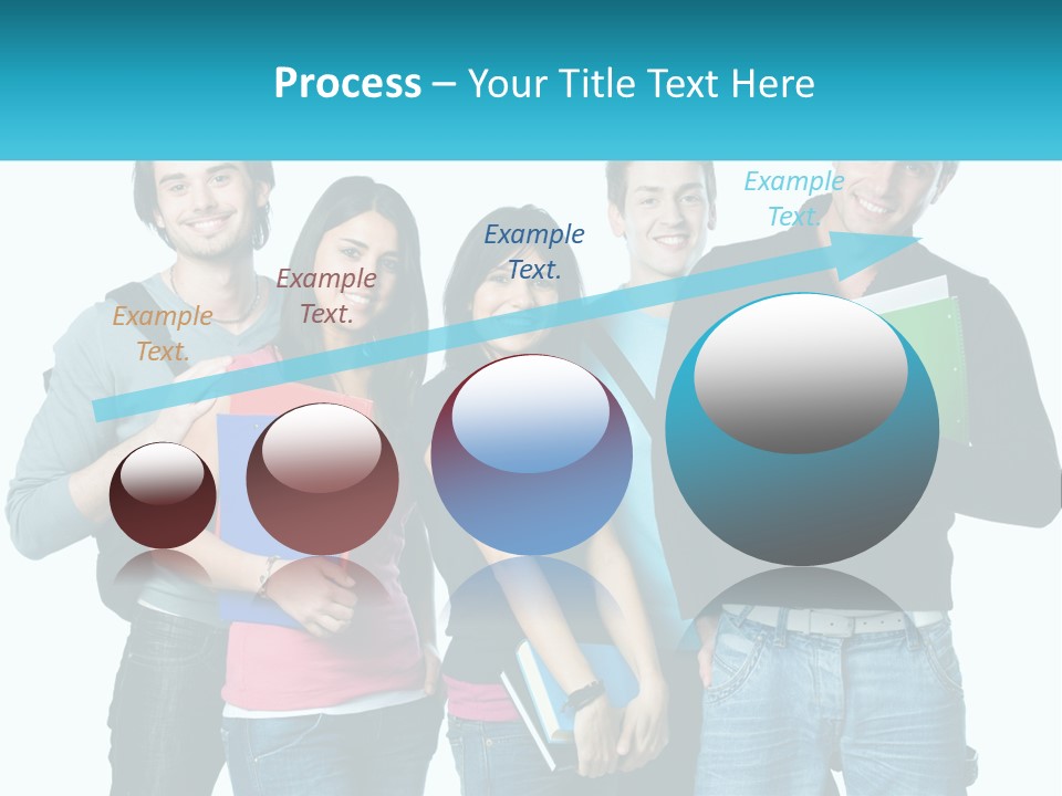 A Group Of People Standing Next To Each Other PowerPoint Template