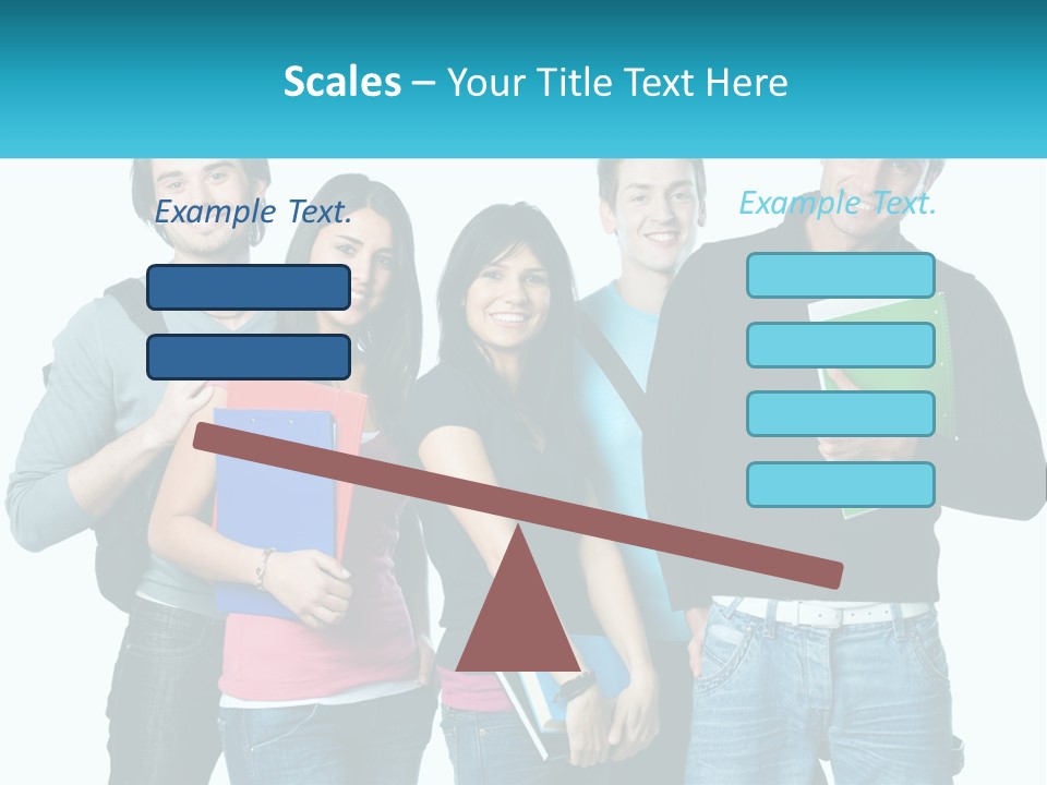 A Group Of People Standing Next To Each Other PowerPoint Template