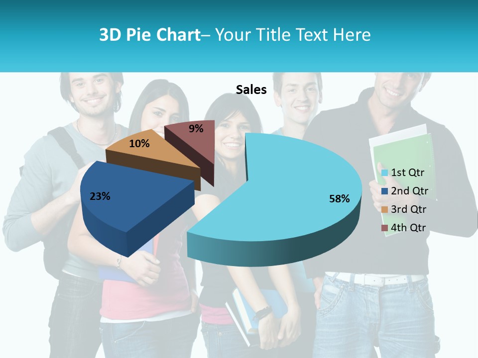 A Group Of People Standing Next To Each Other PowerPoint Template