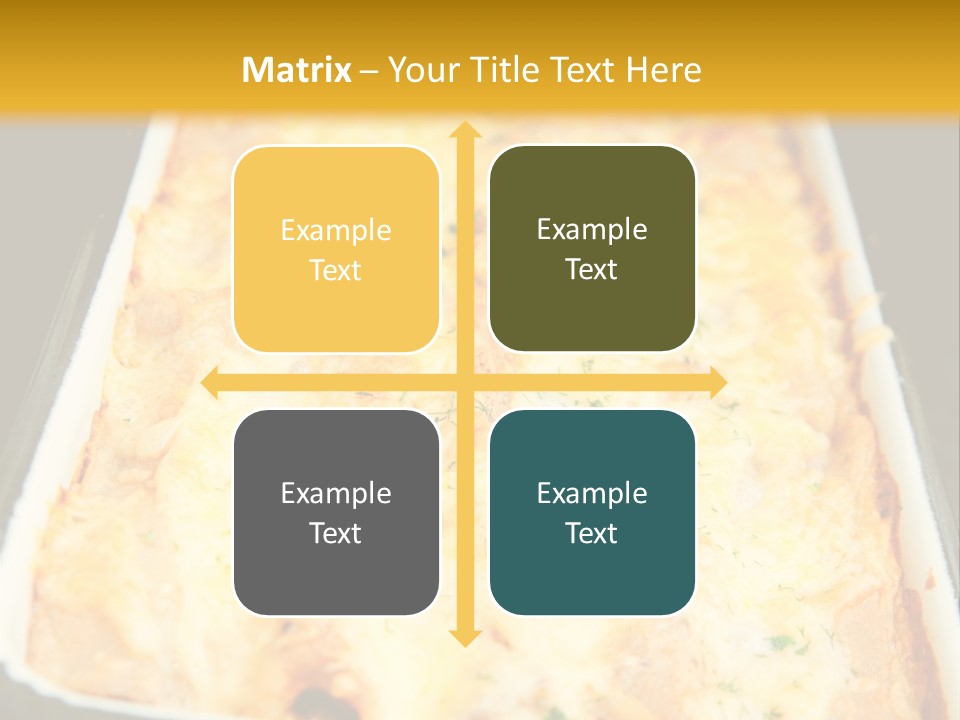 A Person Holding A Pan Of Food On A Stove PowerPoint Template