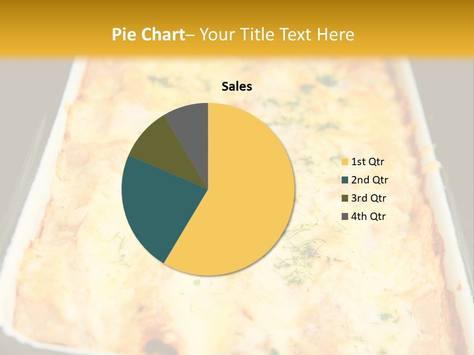 A Person Holding A Pan Of Food On A Stove PowerPoint Template