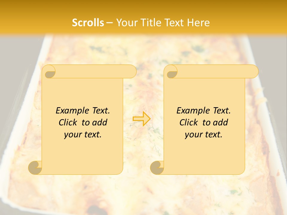 A Person Holding A Pan Of Food On A Stove PowerPoint Template