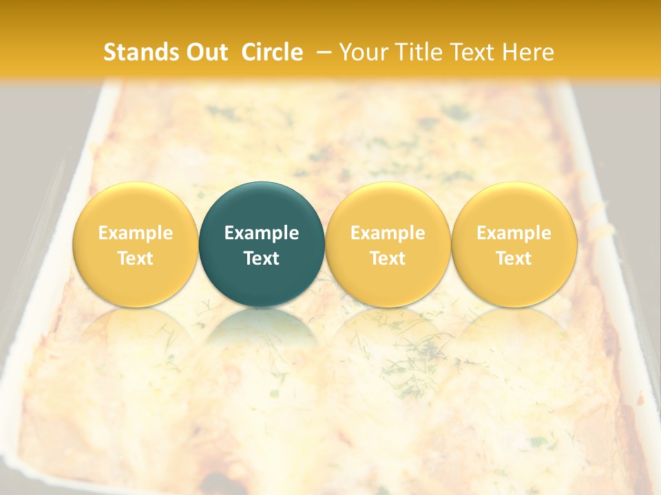 A Person Holding A Pan Of Food On A Stove PowerPoint Template