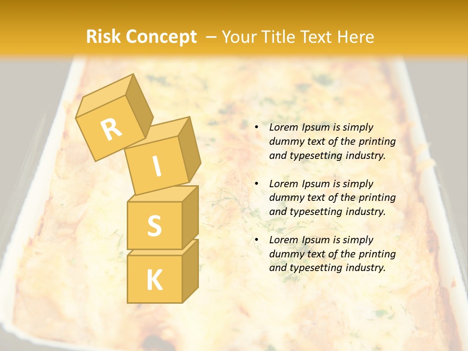 A Person Holding A Pan Of Food On A Stove PowerPoint Template