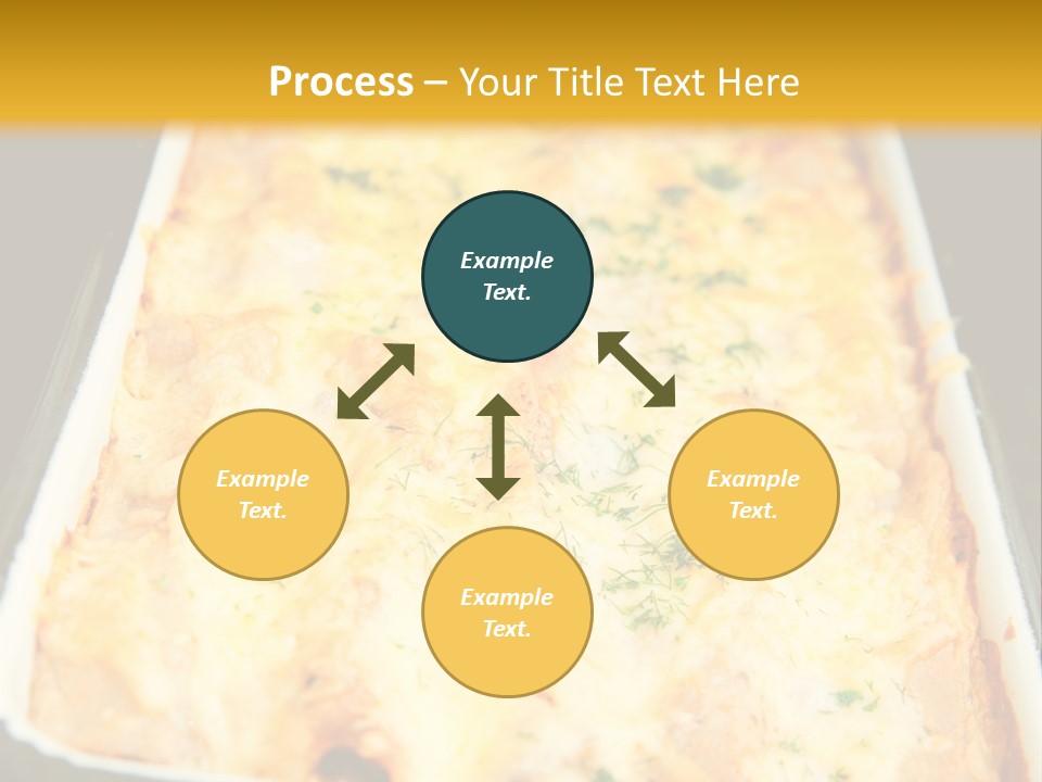 A Person Holding A Pan Of Food On A Stove PowerPoint Template
