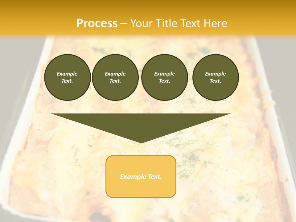 A Person Holding A Pan Of Food On A Stove PowerPoint Template