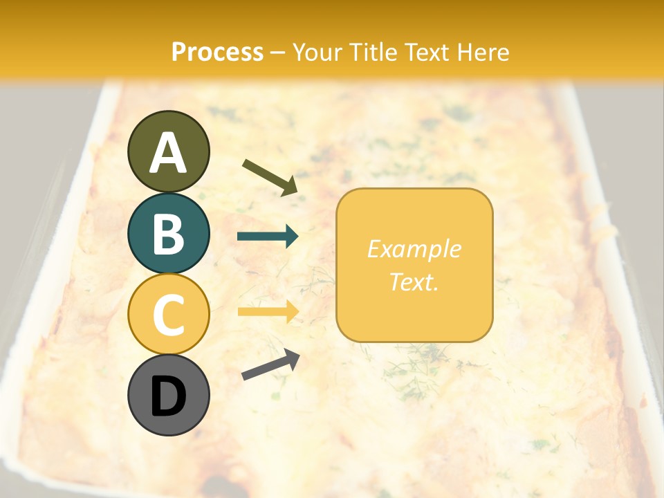 A Person Holding A Pan Of Food On A Stove PowerPoint Template
