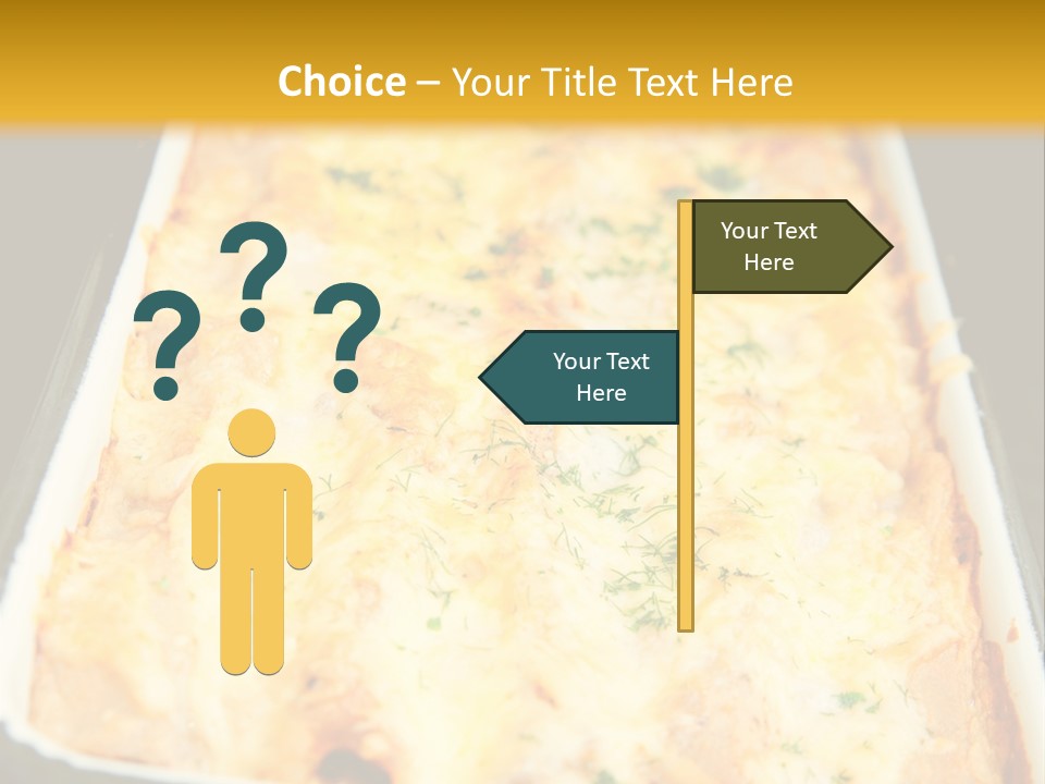 A Person Holding A Pan Of Food On A Stove PowerPoint Template