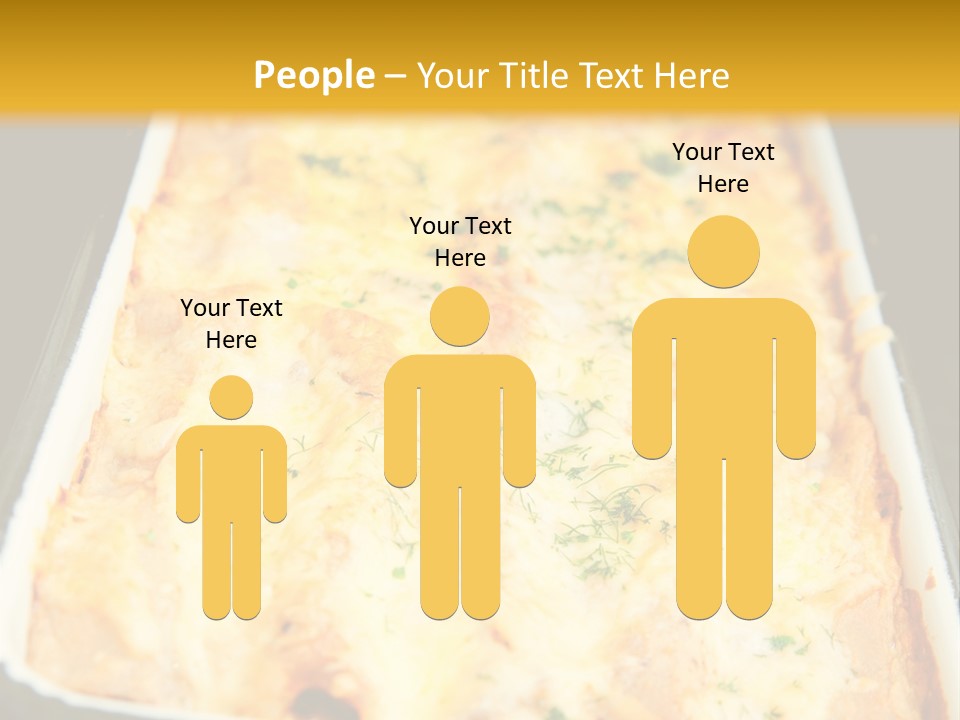 A Person Holding A Pan Of Food On A Stove PowerPoint Template