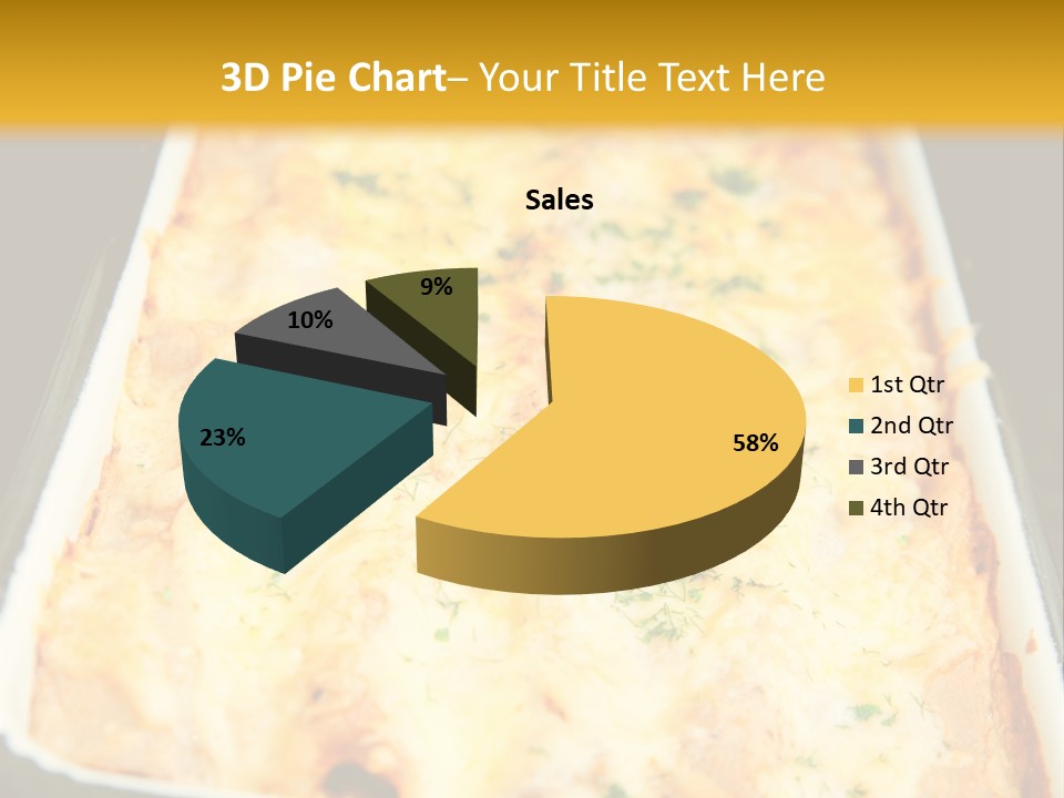 A Person Holding A Pan Of Food On A Stove PowerPoint Template