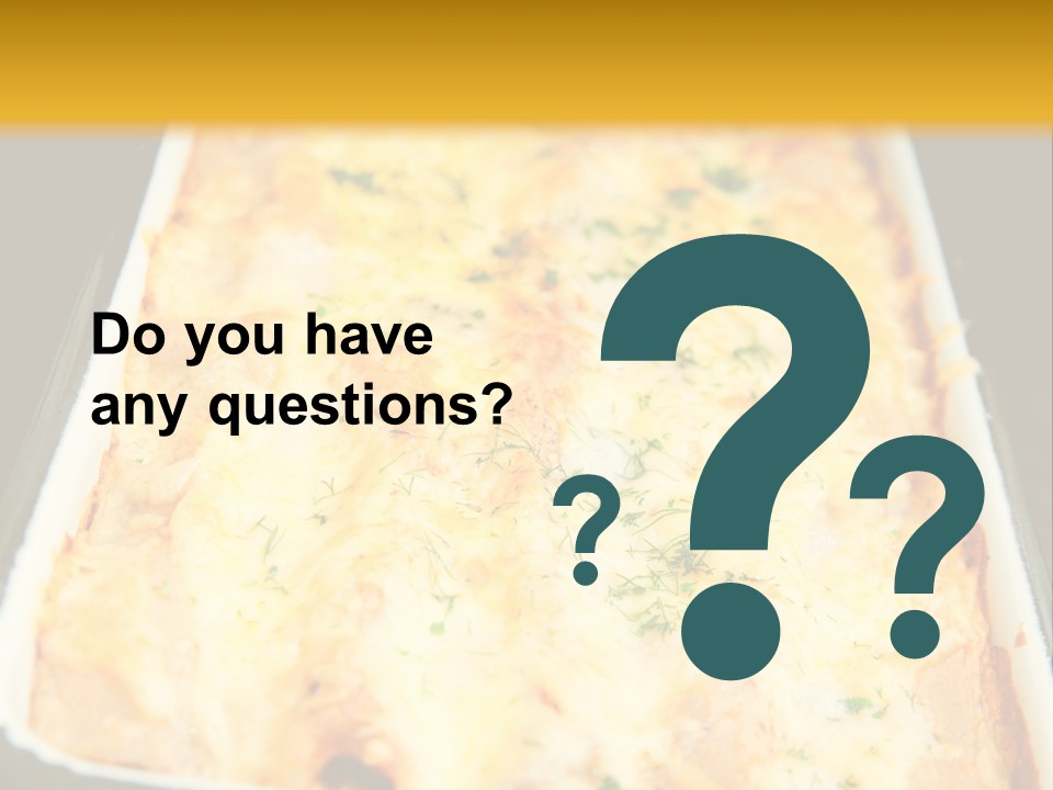 A Person Holding A Pan Of Food On A Stove PowerPoint Template