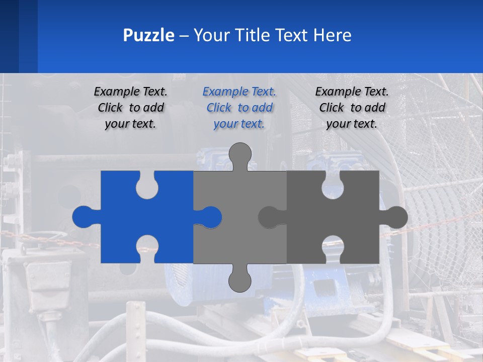 A Power Plant With Wires And Wires On The Ground PowerPoint Template