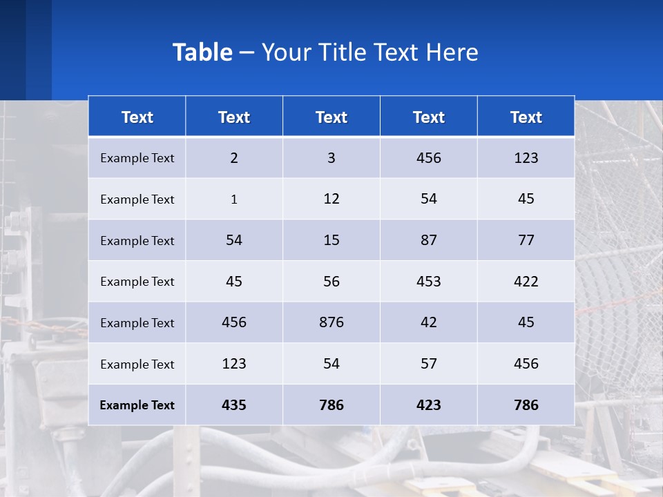 A Power Plant With Wires And Wires On The Ground PowerPoint Template