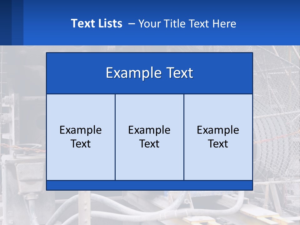 A Power Plant With Wires And Wires On The Ground PowerPoint Template
