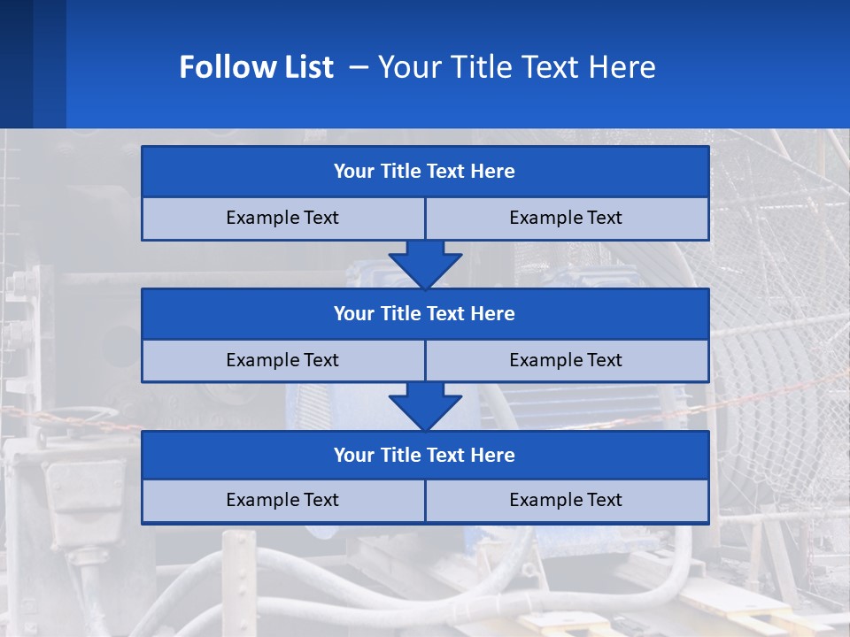 A Power Plant With Wires And Wires On The Ground PowerPoint Template
