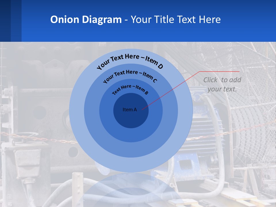 A Power Plant With Wires And Wires On The Ground PowerPoint Template