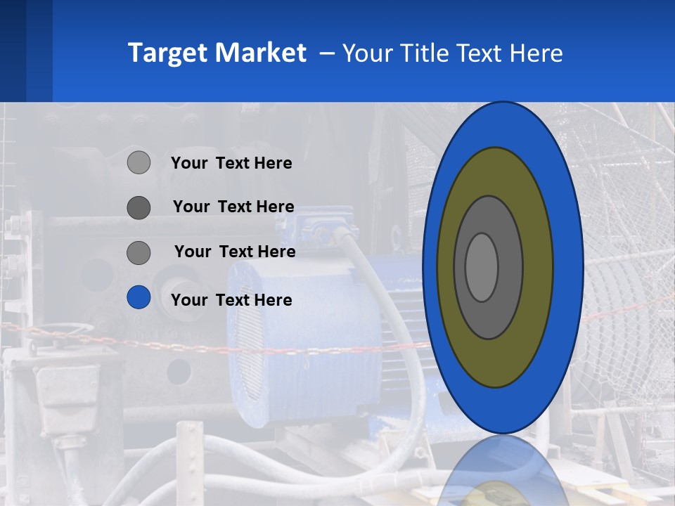 A Power Plant With Wires And Wires On The Ground PowerPoint Template