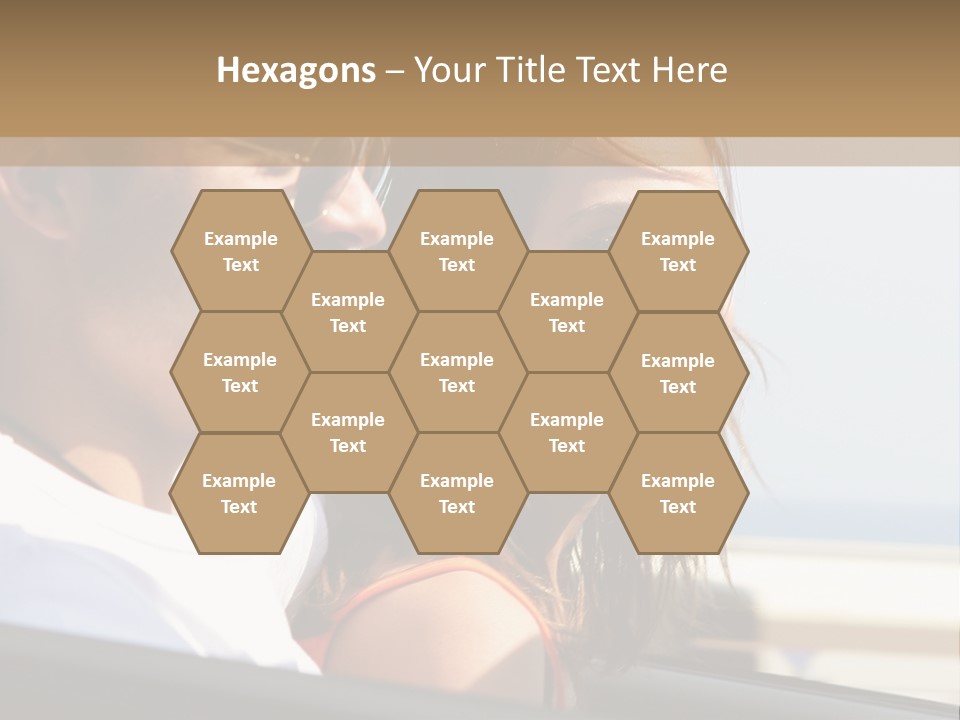 A Man And A Little Girl In A Car Looking Out The Window PowerPoint Template