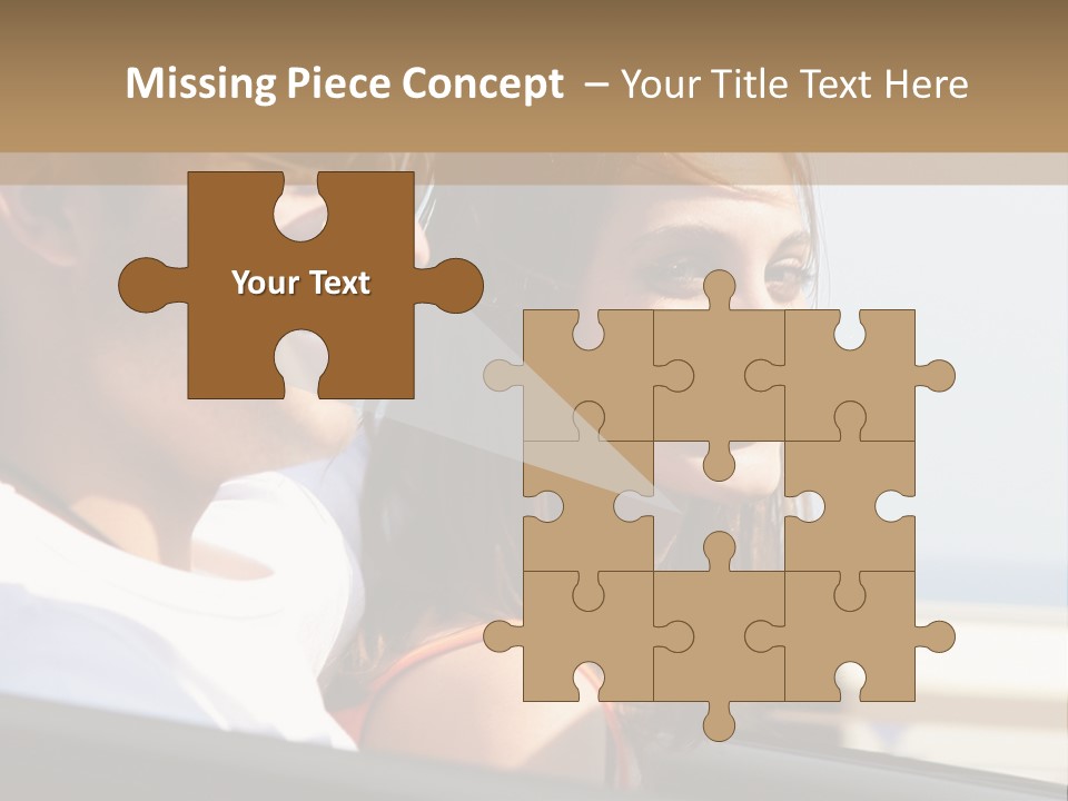 A Man And A Little Girl In A Car Looking Out The Window PowerPoint Template