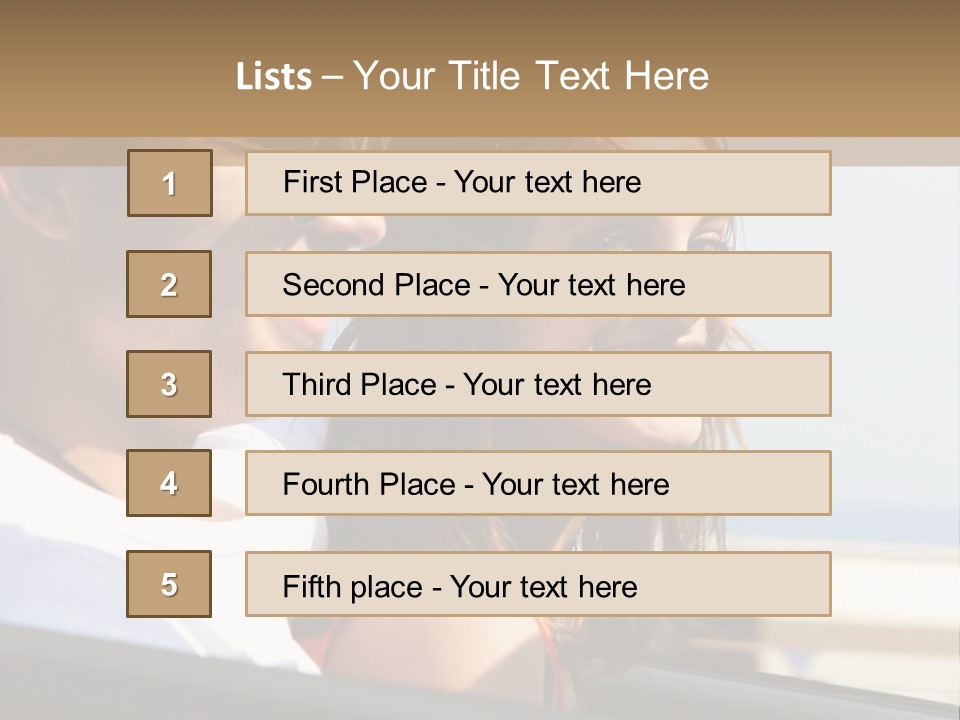 A Man And A Little Girl In A Car Looking Out The Window PowerPoint Template
