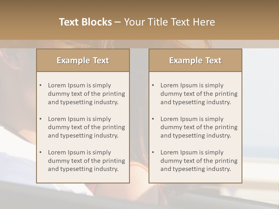 A Man And A Little Girl In A Car Looking Out The Window PowerPoint Template
