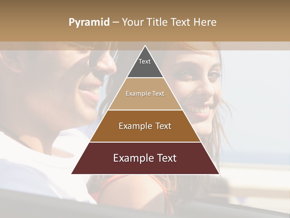 A Man And A Little Girl In A Car Looking Out The Window PowerPoint Template