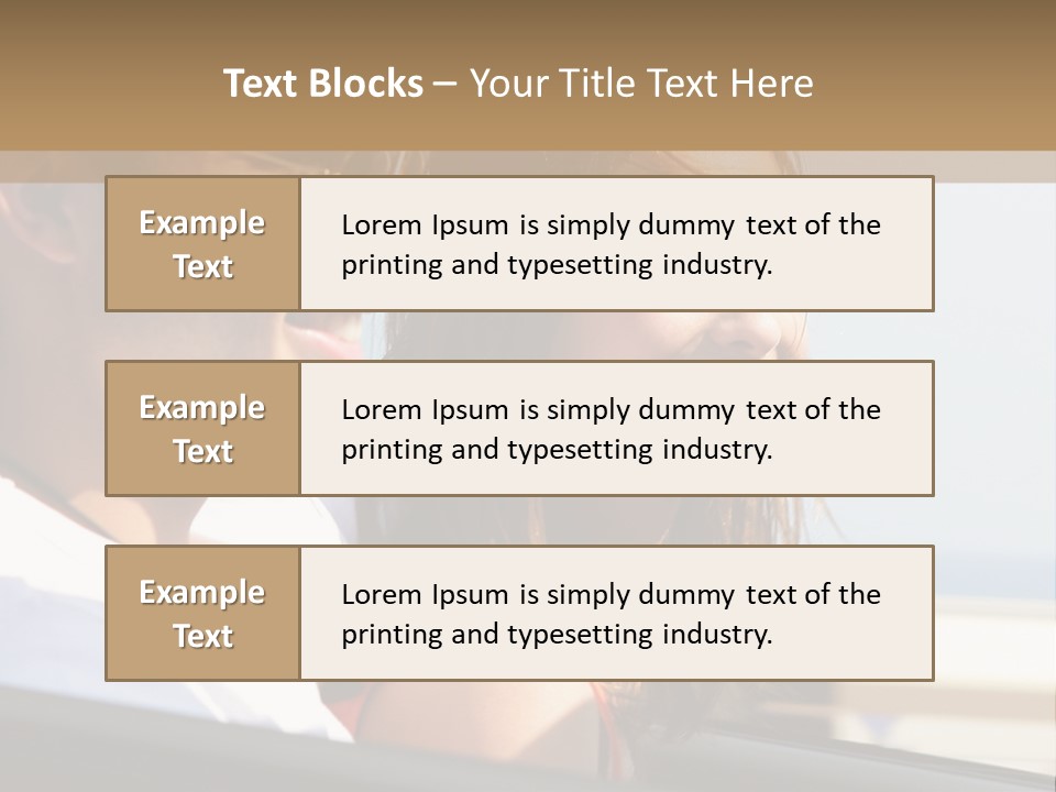 A Man And A Little Girl In A Car Looking Out The Window PowerPoint Template