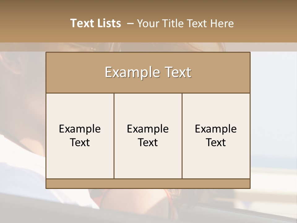 A Man And A Little Girl In A Car Looking Out The Window PowerPoint Template