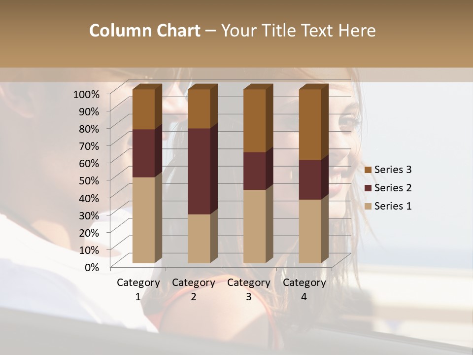 A Man And A Little Girl In A Car Looking Out The Window PowerPoint Template