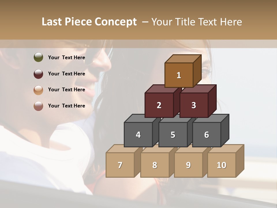 A Man And A Little Girl In A Car Looking Out The Window PowerPoint Template