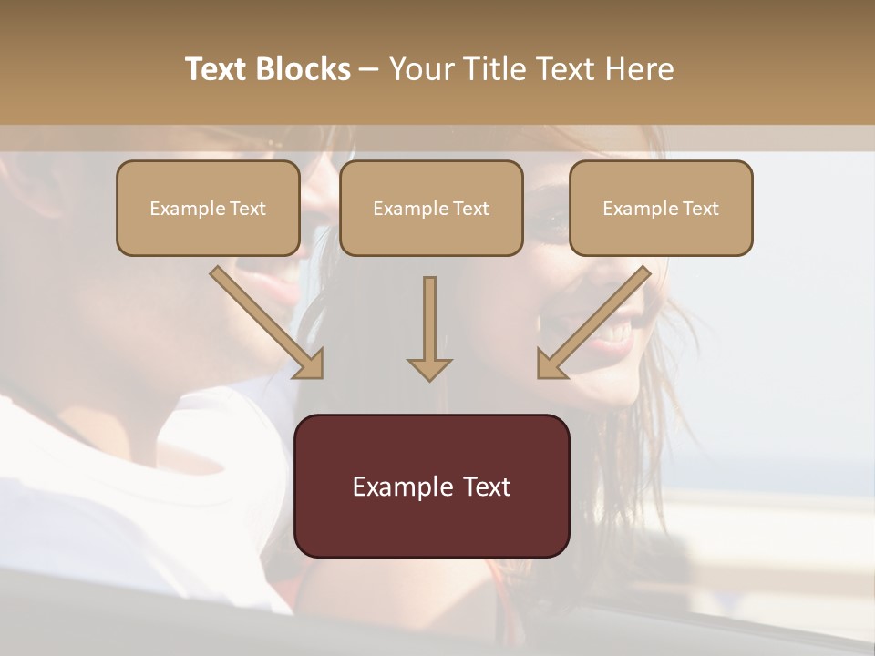 A Man And A Little Girl In A Car Looking Out The Window PowerPoint Template
