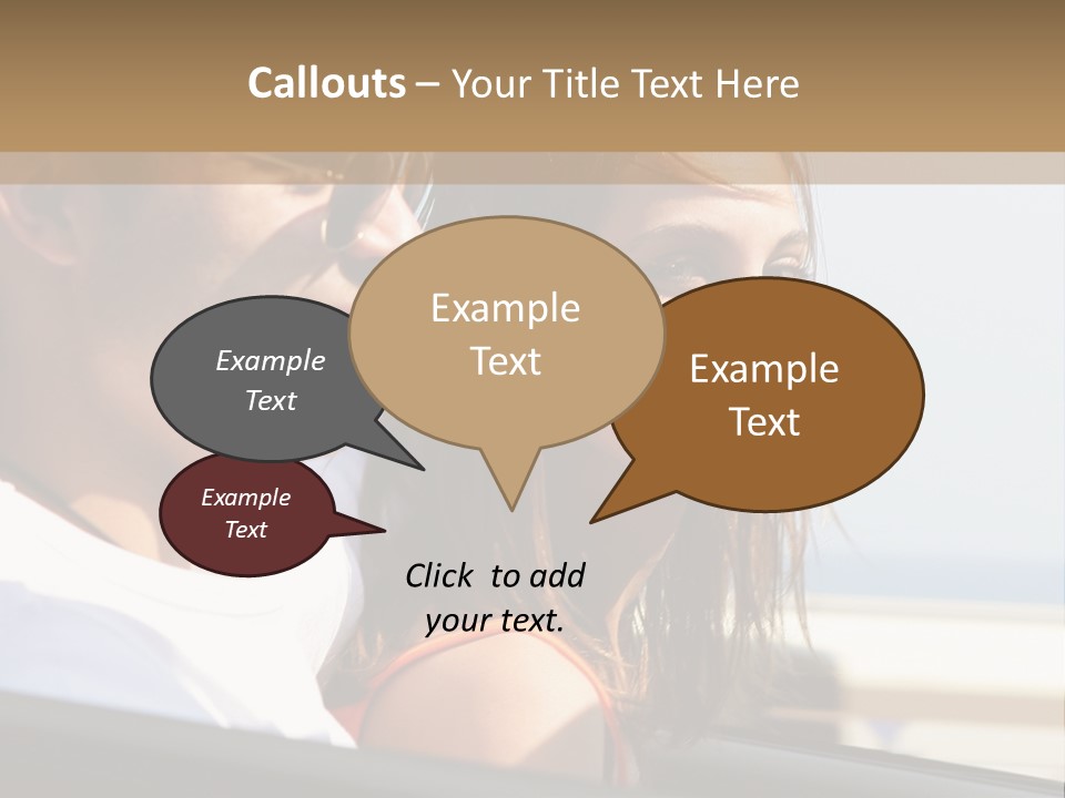 A Man And A Little Girl In A Car Looking Out The Window PowerPoint Template