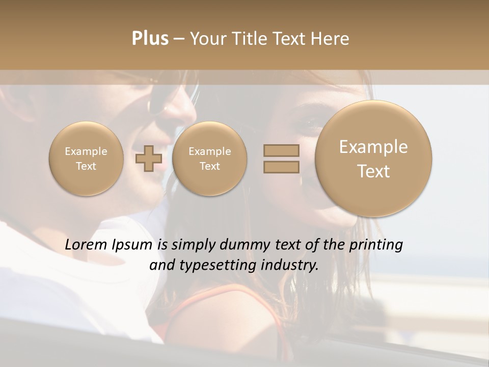 A Man And A Little Girl In A Car Looking Out The Window PowerPoint Template