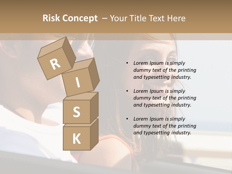 A Man And A Little Girl In A Car Looking Out The Window PowerPoint Template