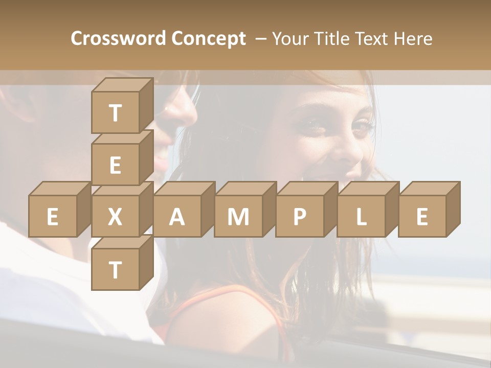 A Man And A Little Girl In A Car Looking Out The Window PowerPoint Template