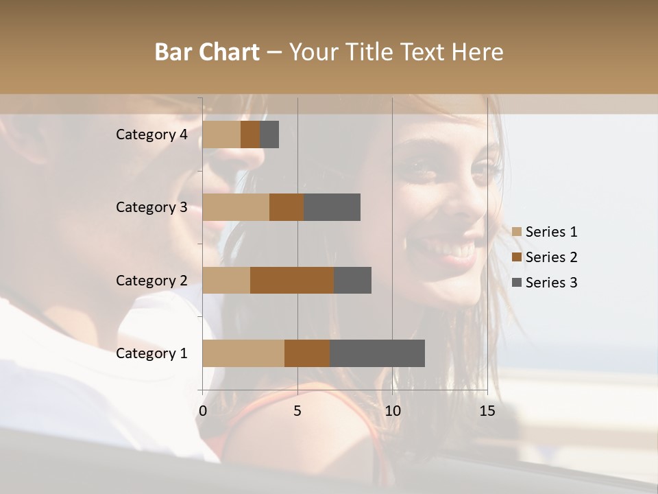 A Man And A Little Girl In A Car Looking Out The Window PowerPoint Template