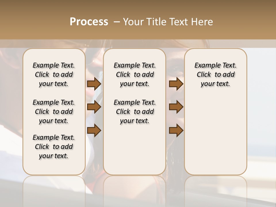 A Man And A Little Girl In A Car Looking Out The Window PowerPoint Template