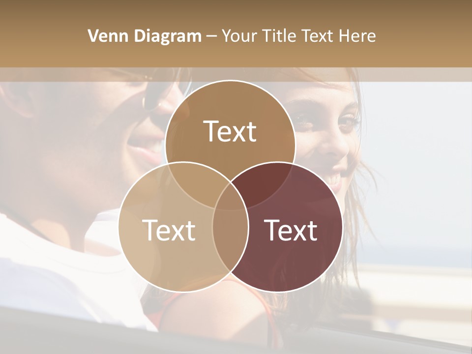 A Man And A Little Girl In A Car Looking Out The Window PowerPoint Template